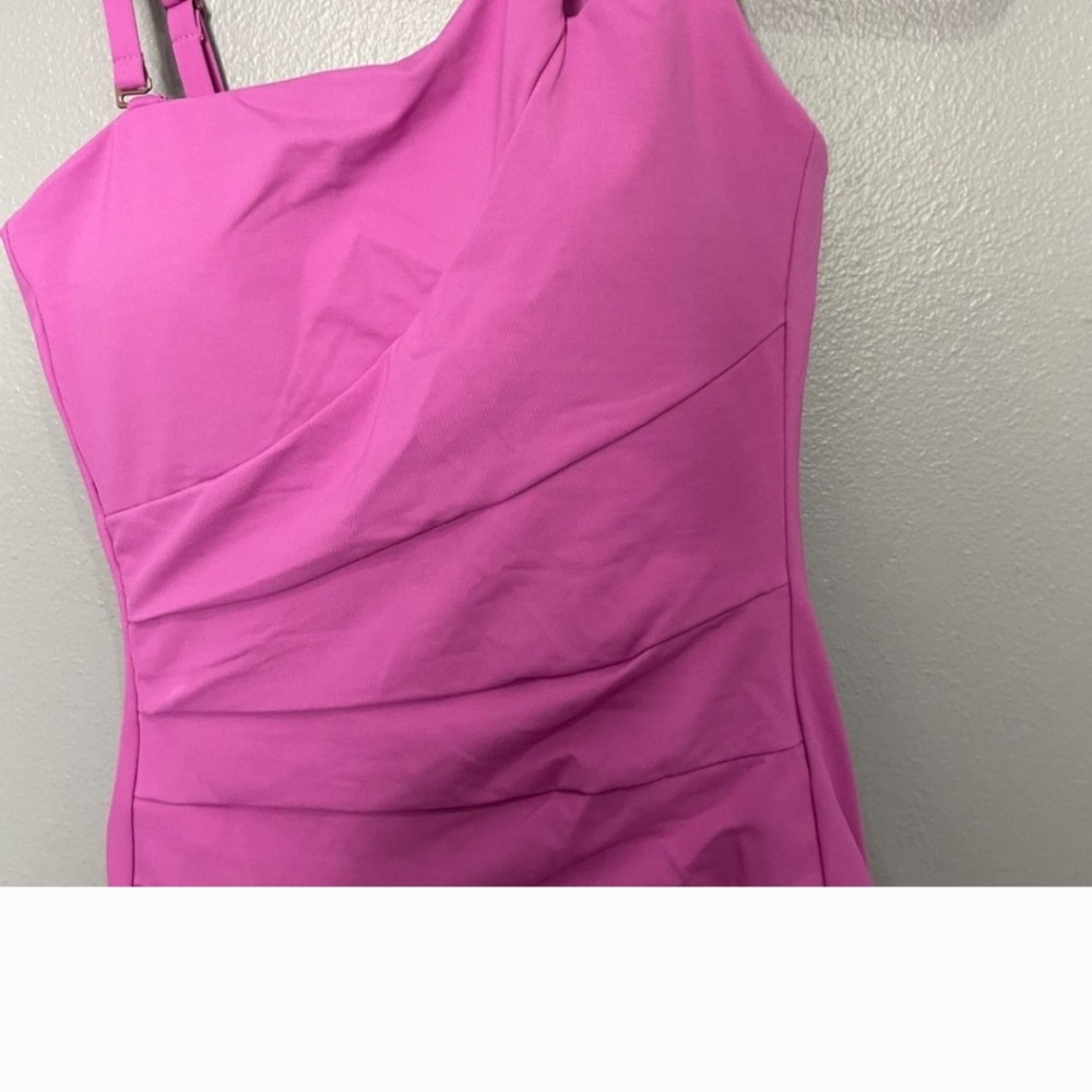 CALIA CARRIE UNDERWOOD one shoulder power sculpt in geranium size 4 - Picture 4 of 8